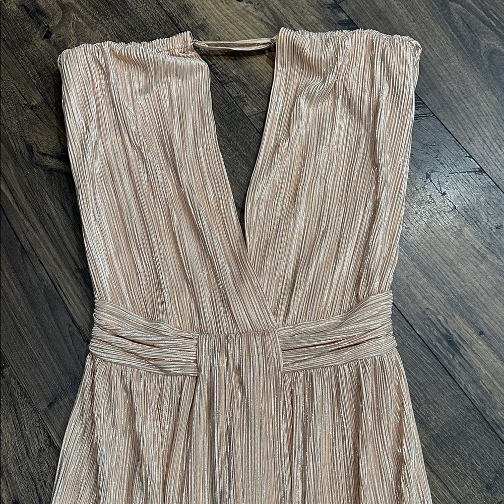 NWOT Sabina Musayev Donna Dress Pearl Blush Size Small - Picture 4 of 15